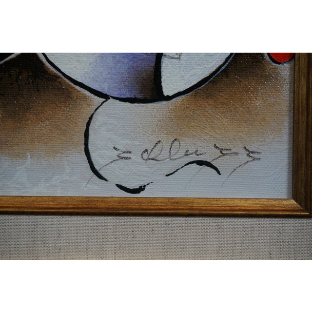 David Schluss Symphonic Jazz Orchestra Artist Proof Abstract Serigraph For Sale - Image 10 of 12