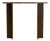 Emperador Dark Marble and Smoked Oak Console Table by Lebanto For Sale