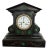Antique Victorian Marble Eight Day Mantle Clock, 1860 For Sale