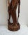 Brown Large Balinese Hand-Carved Coromandel Wooden Sculpture of Dancer, Indonesia, 1920s-1940s For Sale - Image 8 of 18