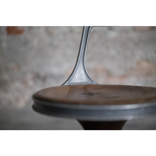 Vintage Industrial Tram Chair, 1940s For Sale - Image 18 of 18