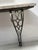 Metal Art Deco Style Console Table in Hammered Wrought Iron, 1900s For Sale - Image 7 of 14