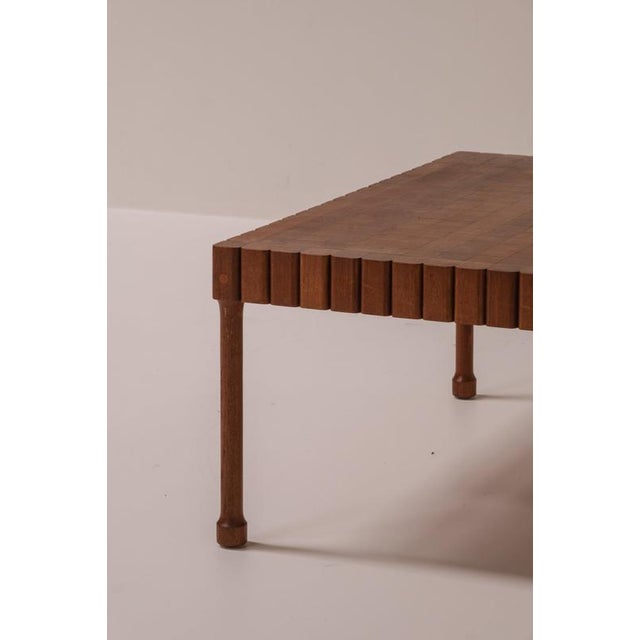 Mid 20th Century Vintage Wood Coffee Table, 1960s For Sale - Image 5 of 9