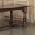 18th Century English Oak Trestle Dining Table With Turned Supports For Sale - Image 9 of 17