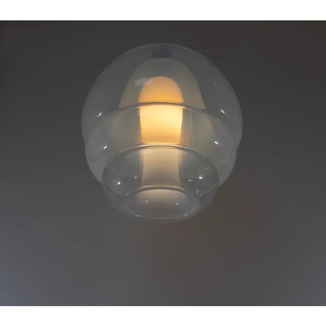 LS 134 Murano Glass Pendant by Carlo Nason for A.V. Mazzega, 1960s For Sale - Image 4 of 10