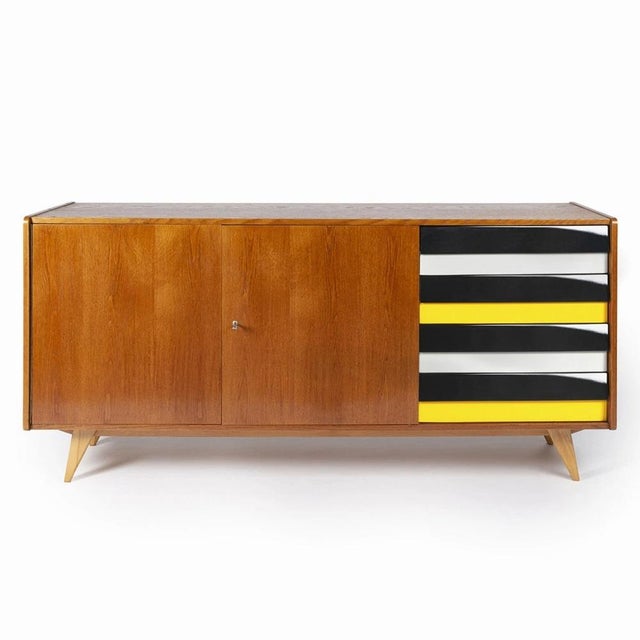 U-460 Sideboard attributed to Jiří Jiroutek for Interier Praha, 1970s For Sale - Image 13 of 13