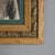 American Antique Portrait Print of a Man in Oak and Gold Leaf Frame C1890 For Sale - Image 3 of 9
