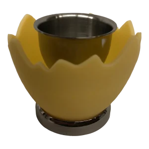 Vintage Casa Bugatti Stainless Egg Cup Serveware