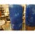 Mid-Century Modern Pair of Italian Aldo Londi for Bitossi Blue and Gold Pottery Lamps For Sale - Image 3 of 9