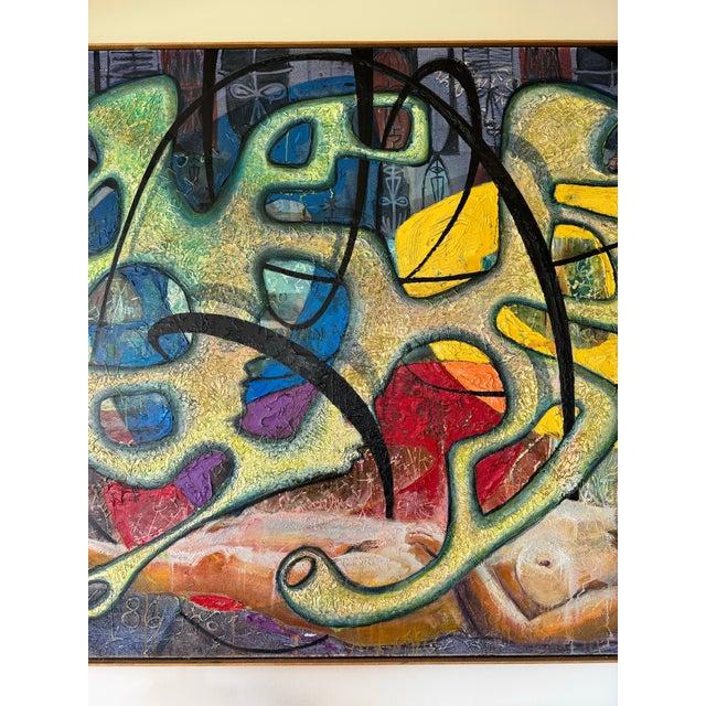 Walter Myers Large-Scale Figurative Oil on Canvas, “Special”, Signed and Dated 2007 For Sale - Image 9 of 11