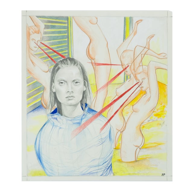 Laser Focus* RP, c. 1990s RP’s Laser Focus is a tense and theatrical composition built around the act of looking. At the...