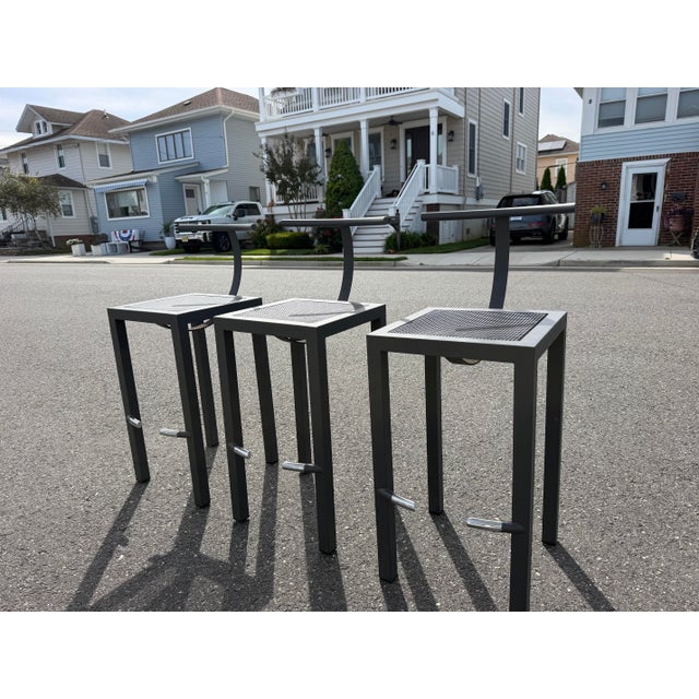 Postmodern Sarapis Bar Stools by Philippe Starck for Driade (3) For Sale - Image 10 of 10