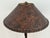 Mid 20th Century Arts & Crafts Style Wrought Iron Floor Lamp on Tripod Legs With Original Shade For Sale - Image 5 of 12