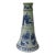 2000 - 2009 Chinese Blue & White Porcelain Round Scenery Graphic Candle Holder For Sale - Image 5 of 8