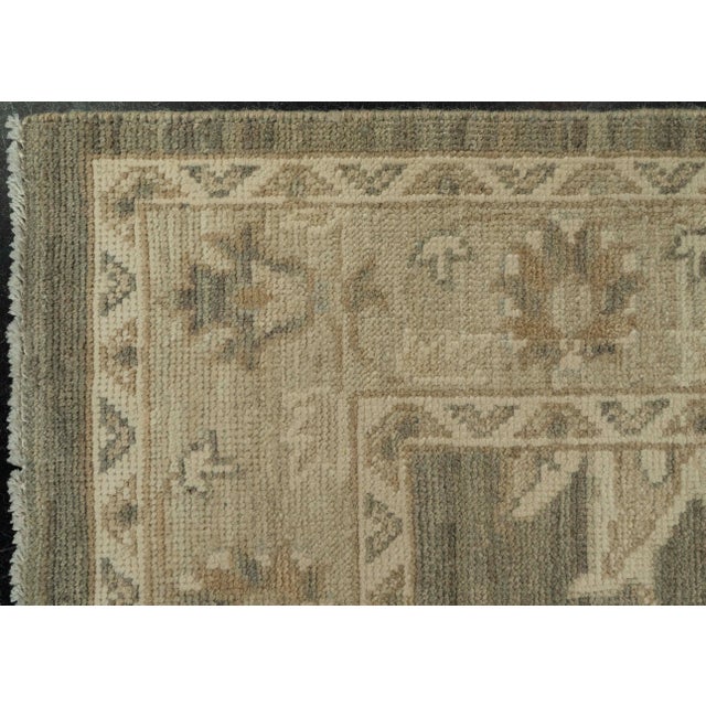 Early 21st Century Oushak Rug 3'2" x 5' #21337 For Sale - Image 5 of 8