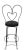 Pr. Bar Height Iron Ice Cream Parlor Stools For Sale - Image 4 of 8