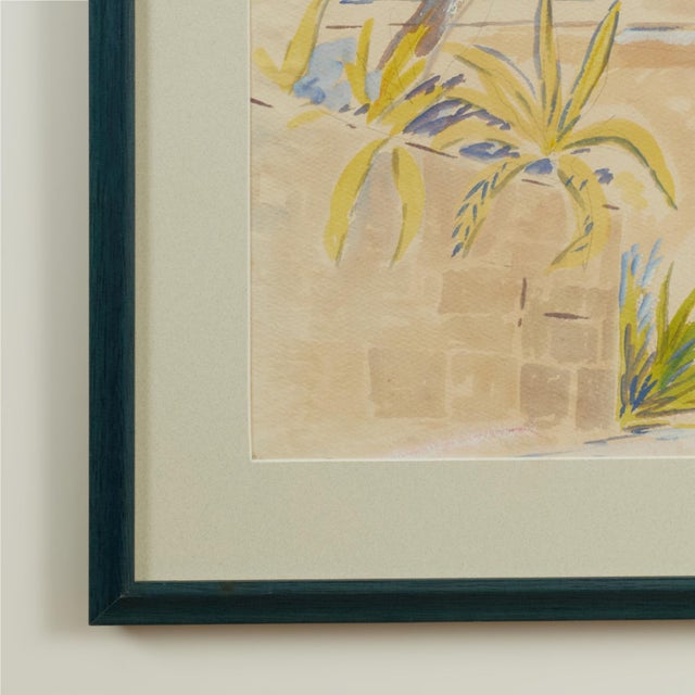Vintage Watercolor of Bermuda by Alfred Birdsey For Sale - Image 9 of 12