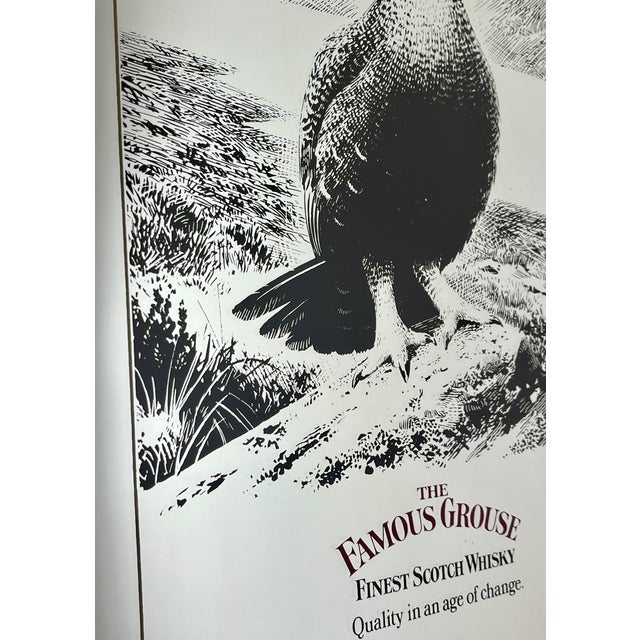 Vintage Advertising Mirror from Famous Grouse, 1970s For Sale - Image 15 of 17