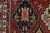 Heriz Rug 5’10” X 9’1” Red Wool Vintage Tribal Hand-Knotted Oriental Carpet For Sale - Image 10 of 15