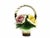 Art Deco Mid 20th Century Nuona Capodimonte Flower Basket Art For Sale - Image 3 of 10