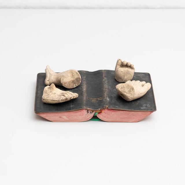 Cabinet of Curiosities Book Sculptural Artwork, 1950s For Sale - Image 15 of 18