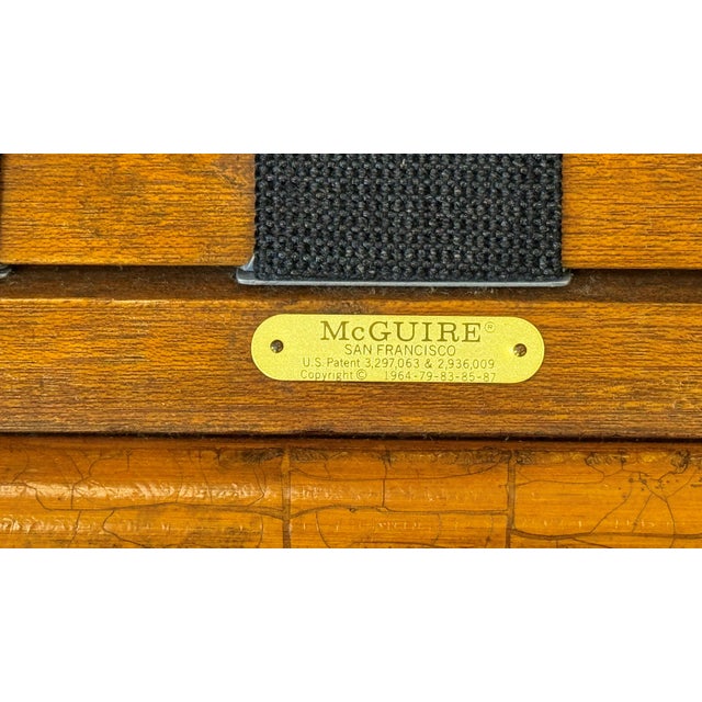 Vintage McGuire Organic Modern Lounge Chairs, a Pair For Sale - Image 16 of 16