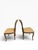 Late 20th Century French Provincial Side Chairs With Golden Floral Patterned Upholstery For Sale In Boston - Image 6 of 15