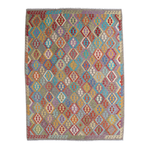 Handwoven Tribal Kilim Rug 8'8" X 11'5"