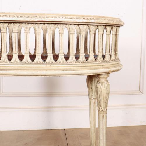 Original Painted Jardiniere, 1890s For Sale - Image 4 of 7