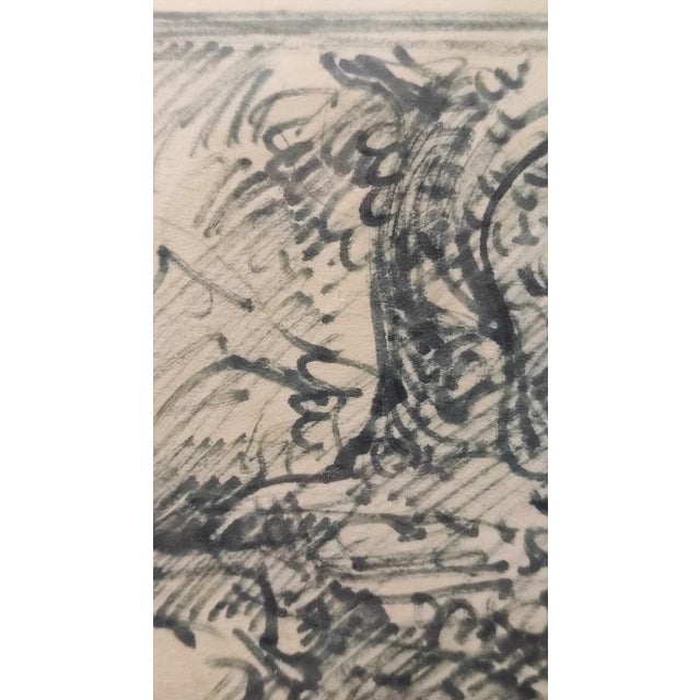 Pietro Annigoni, Drawing on Paper, Framed For Sale - Image 6 of 15