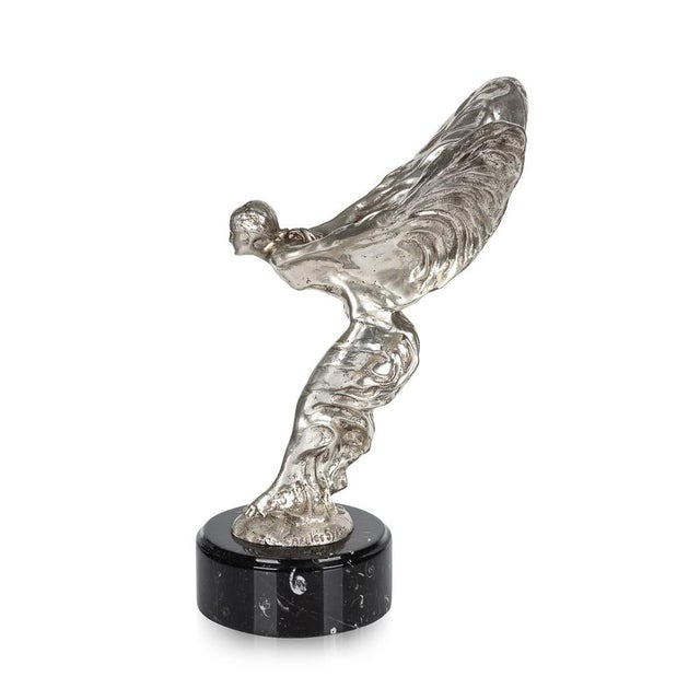 20th Century Rolls Royce Spirit of Ecstasy Statue For Sale - Image 3 of 18