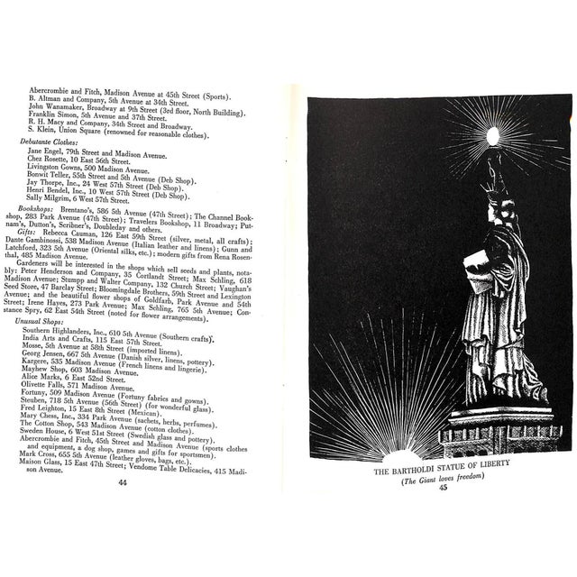 "New York the Giant City: An Introduction to New York" 1939 Portor, Laura Spencer For Sale - Image 11 of 12