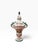 Pink 1 of 2 Huge Vintage Faience Pottery Covered Urn For Sale - Image 8 of 8