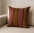 1960s Vintage Kilim Pillow 28” X 28” For Sale - Image 5 of 5