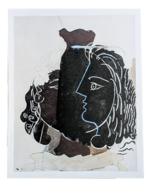 Georges Braque, Profile of a Woman, Limited Edition Phototype, 1962