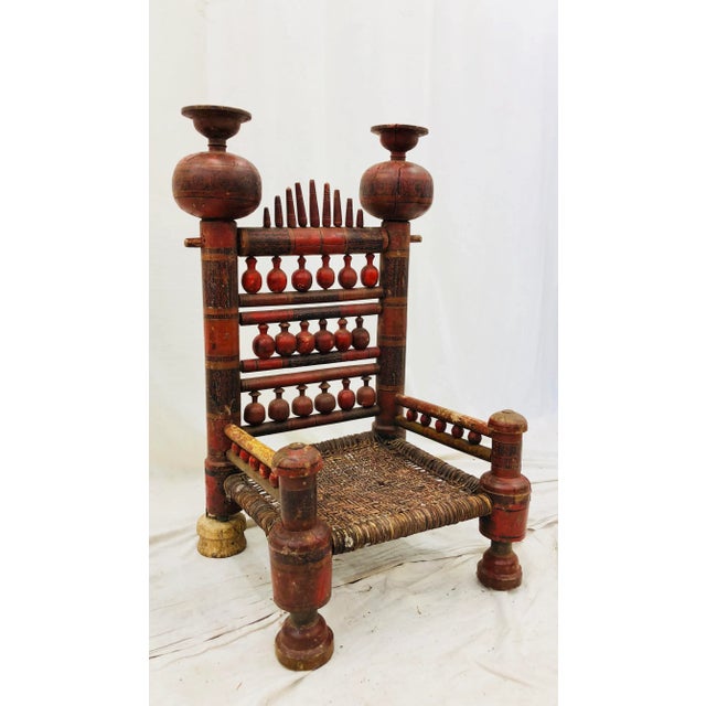 Antique Indian Chair For Sale - Image 9 of 12