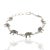 Modern Carat&her 925 Sterling Tribal Style 7.5 Inch Bracelet With Elephant Carvings For Sale - Image 3 of 5