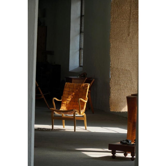 1960s Mid-Century Modern Swedish Model Eva Chairs by Bruno Mathsson, 1960s, Set of 2 For Sale - Image 5 of 18