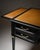 Classic, French Louis XVI Writing Desk, Ebonized Mahogany, Leather For Sale - Image 4 of 9