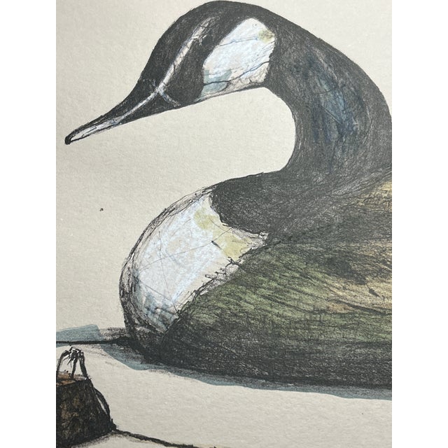 Paper 1970s Arthur Nevin Decoy Etchings - Matched Pair #27/150 For Sale - Image 7 of 17