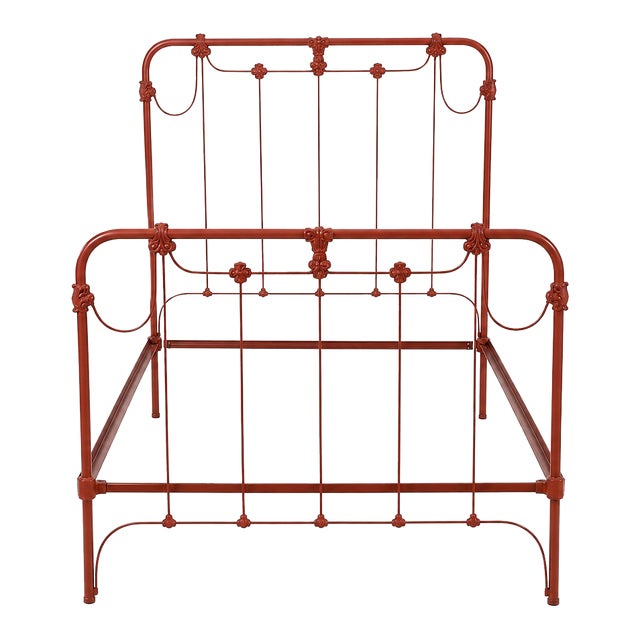 Antique Metal Bed Frame - Late 1800's For Sale