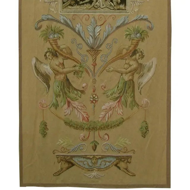 Traditional Late 20th Century Vintage Tapestry For Sale - Image 3 of 9