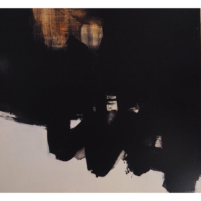 Peinture 1er Juin 1964 Poster after Pierre Soulages For Sale - Image 4 of 6