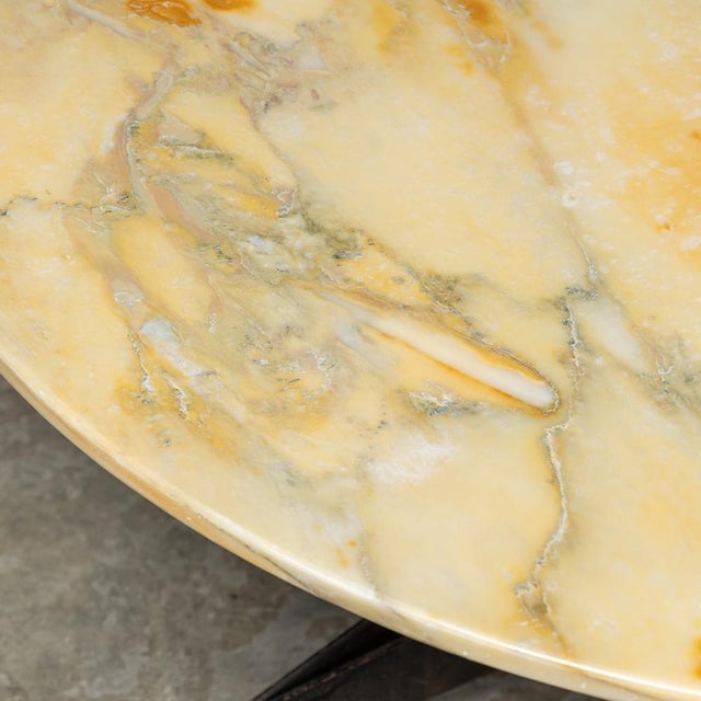 Mid-Century Italian Onyx and Brass Coffee Table, 1960s For Sale - Image 9 of 15