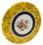 Gold Vintage 1920’s Czechoslovakia Dinner Plate - A Set of 2 For Sale - Image 8 of 9