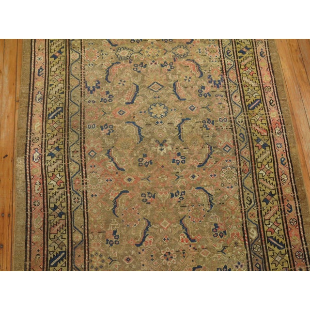 Early 20th Century Early 20th Century Zabihi Collection Serab Camel Hair Rug - 3'10" x 6'3" For Sale - Image 5 of 6