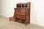 Antique Arts & Crafts Oak 27-Drawer Tambour Door Dental Cabinet by American Cabinet Co., Circa 1900 For Sale In South Bend - Image 6 of 18
