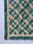 Vintage Teal + Soft Yellow Cotton Drunkard's Path Circle Quilt, Circa 1930s-40s For Sale In New York - Image 6 of 18