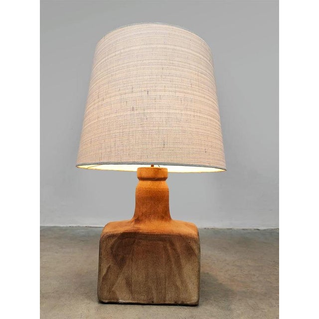 Vintage Ceramic Table Lamp, 1970s For Sale - Image 4 of 6