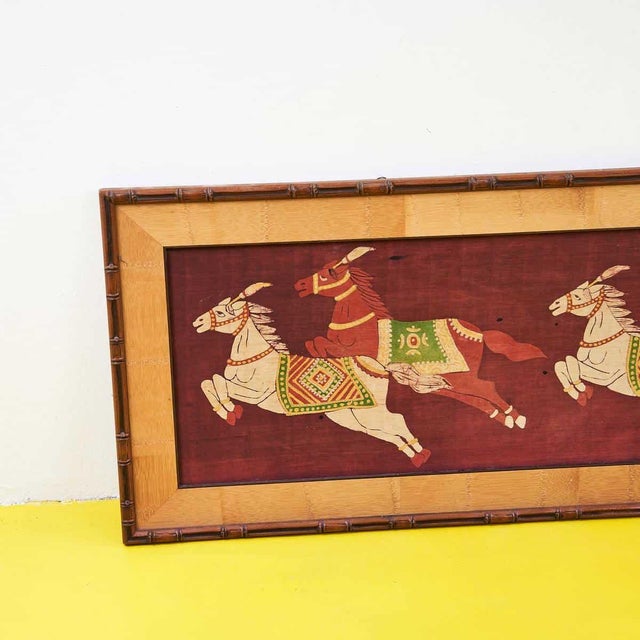 Vintage Decorative Wooden Panel For Sale - Image 3 of 7